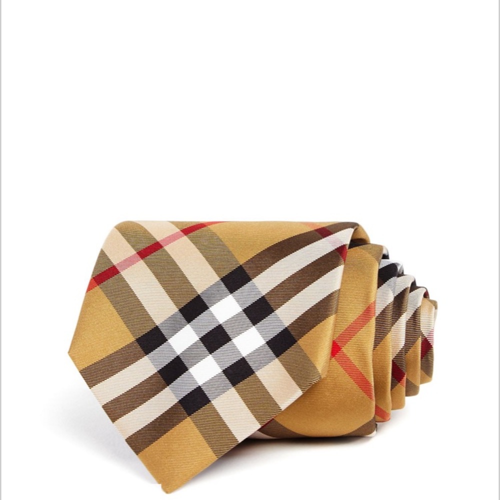 Men’s Classic Burberry Tie- NBW